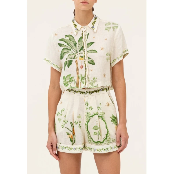 Agua by Agua Bendita Rommy Wild Shorts - Agua By Agua Bendita Shorts - Artisanal Colombian Resort Wear at Luxury Shoes 