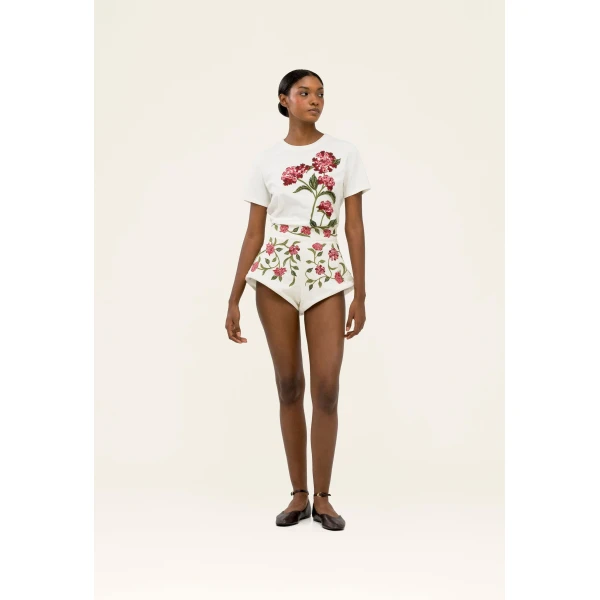 Agua by Agua Bendita Sama Quebrada T-Shirt - Agua By Agua Bendita Tops - Artisanal Colombian Resort Wear at Luxury Shoes 