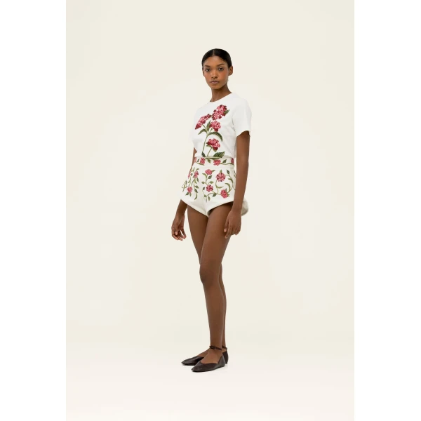 Agua by Agua Bendita Sama Quebrada T-Shirt - Agua By Agua Bendita Tops - Artisanal Colombian Resort Wear at Luxury Shoes 