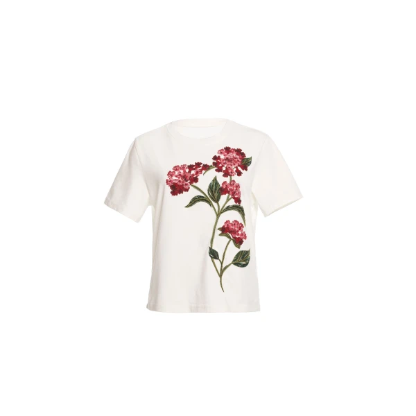 Agua by Agua Bendita Sama Quebrada T-Shirt - Agua By Agua Bendita Tops - Artisanal Colombian Resort Wear at Luxury Shoes 