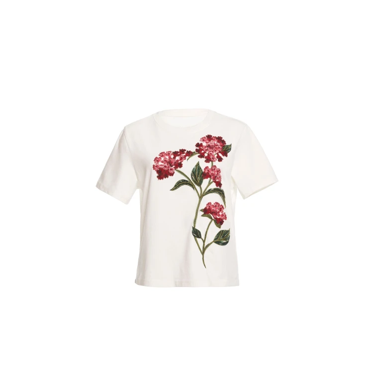 Agua by Agua Bendita Sama Quebrada T-Shirt - Agua By Agua Bendita Tops - Artisanal Colombian Resort Wear at Luxury Shoes 
