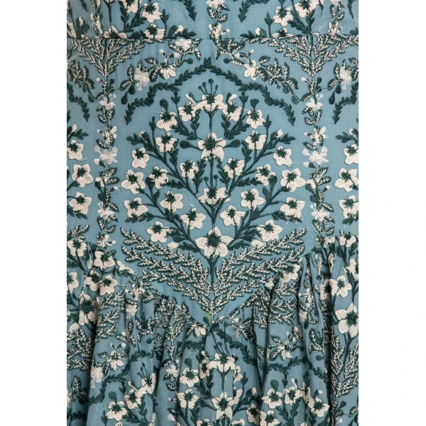 Agua by Agua Bendita Siembra Ceiba Midi Dress - Agua By Agua Bendita Dresses - Artisanal Colombian Resort Wear at Luxury Shoes 