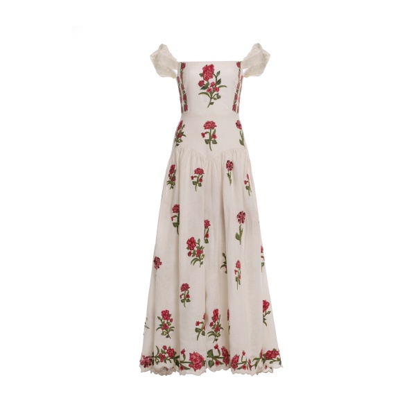 Agua by Agua Bendita Siembra Quebrada Maxi Dress - Agua By Agua Bendita Dresses - Artisanal Colombian Resort Wear at Luxury Shoes 
