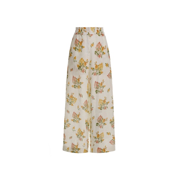 Agua by Agua Bendita Tota Cordillera Trousers - Agua By Agua Bendita Pants - Artisanal Colombian Resort Wear at Luxury Shoes 