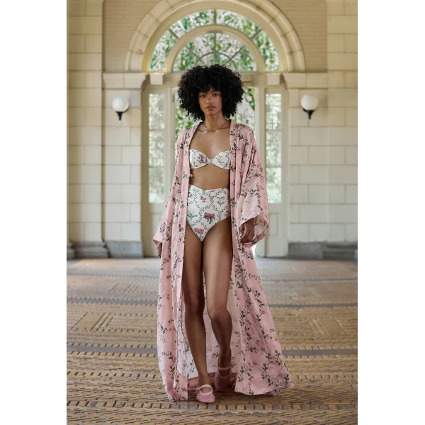 Agua by Agua Bendita Vaiven Orquidea Bikini Bottom - Agua By Agua Bendita Beachwear - Artisanal Colombian Resort Wear at Luxury Shoes 
