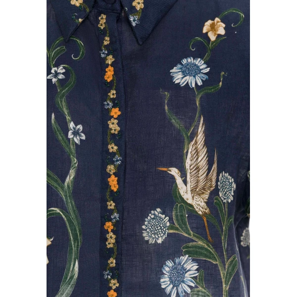 Agua by Agua Bendita Virtuosa Laguna Shirt - Agua By Agua Bendita Tops - Artisanal Colombian Resort Wear at Luxury Shoes 