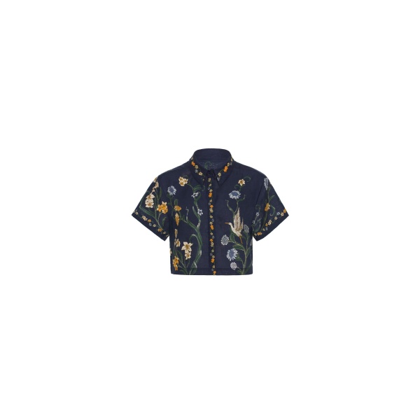 Agua by Agua Bendita Virtuosa Laguna Shirt - Agua By Agua Bendita Tops - Artisanal Colombian Resort Wear at Luxury Shoes 