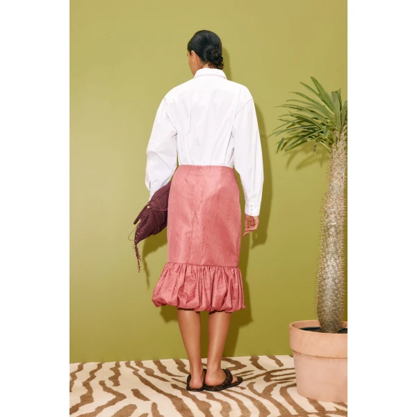 Alemais Abi Bubble Skirt  Sustainable Skirts with Alemais print -  Luxury Handbags Australian Designer