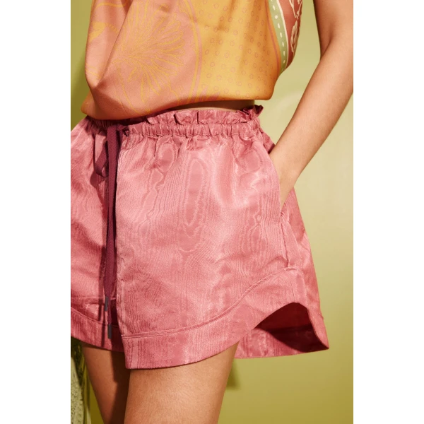 Alemais Abi Short  Sustainable Shorts with Alemais print -  Luxury Handbags Australian Designer