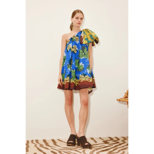 Alemais Arnie Mini Dress  Sustainable Dresses with Alemais print -  Luxury Handbags Australian Designer