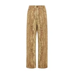 Alemais Boa Denim Mid Rise Jean  Sustainable Pants with Alemais print -  Luxury Handbags Australian Designer