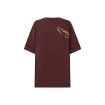 Alemais Camelia Embroidered Tee  Sustainable Tops with Alemais print -  Luxury Handbags Australian Designer