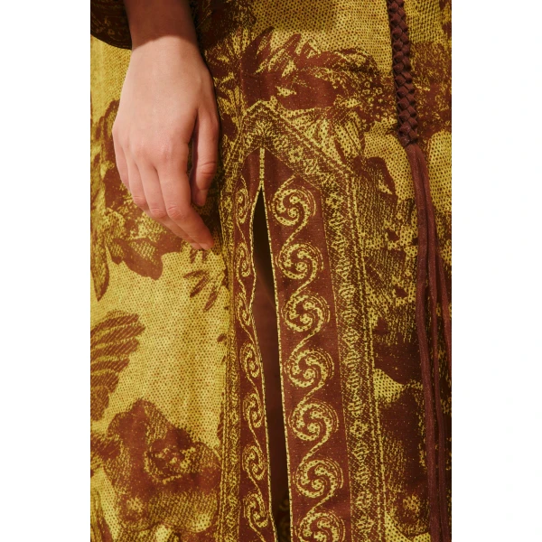 Alemais Charley Gown  Sustainable Dresses with Alemais print -  Luxury Handbags Australian Designer