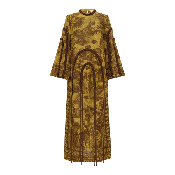 Alemais Charley Gown  Sustainable Dresses with Alemais print -  Luxury Handbags Australian Designer