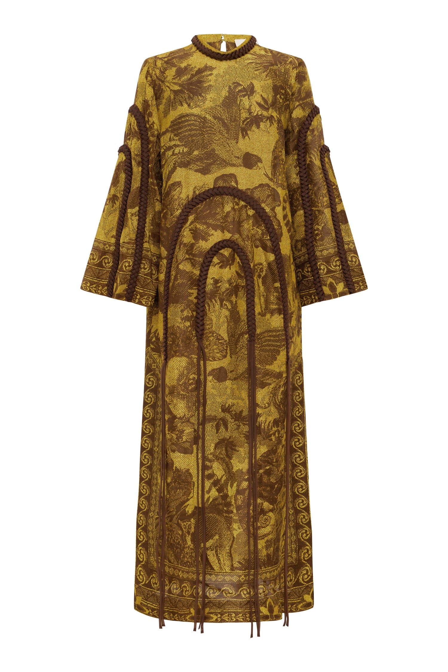 Alemais Charley Gown  Sustainable Dresses with Alemais print -  Luxury Handbags Australian Designer