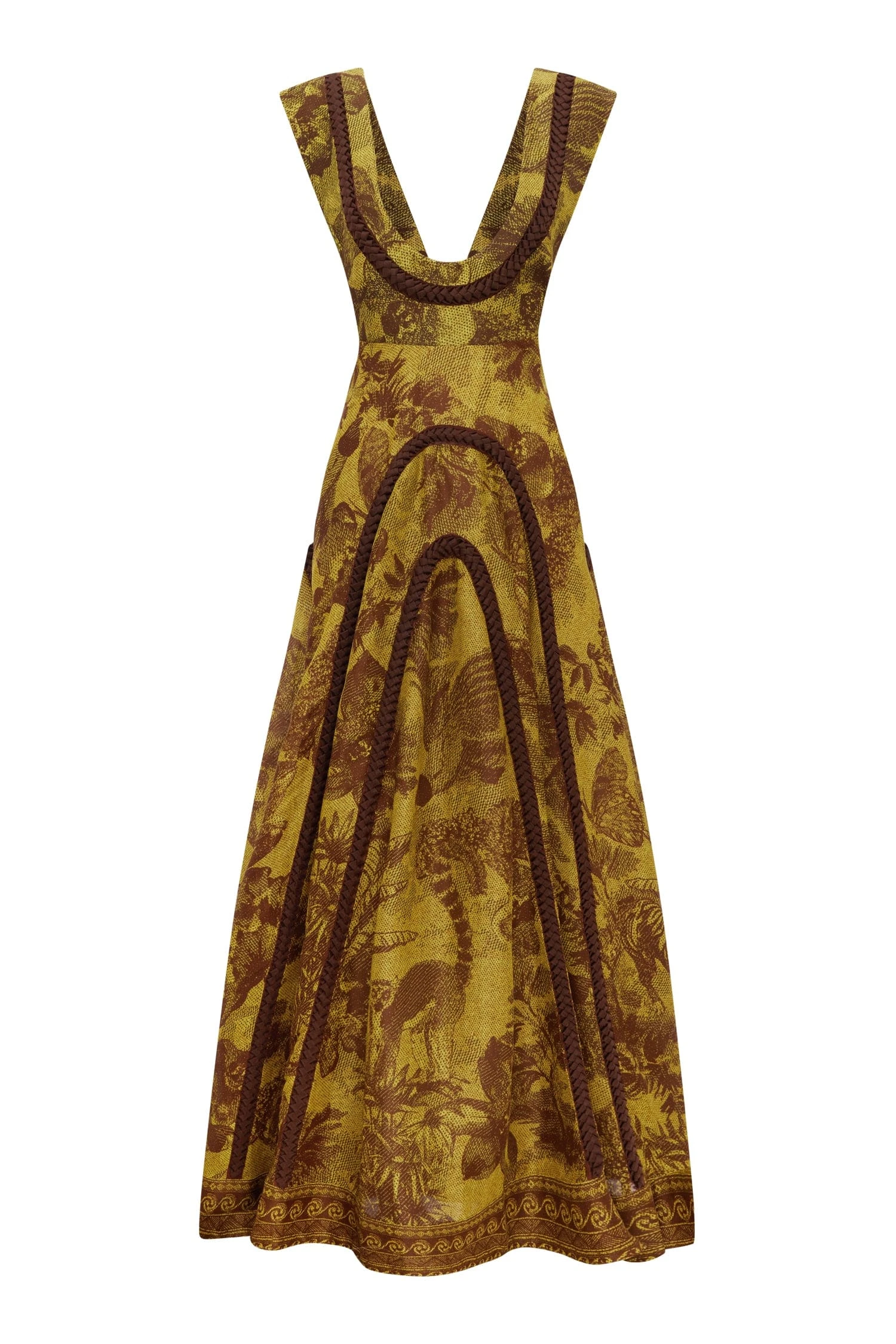 Charley Midi Dress by Alemais - Dresses Alemais Charley Midi Dress Sustainable Dresses with Alemais print - Luxury Handbags Australian Designer