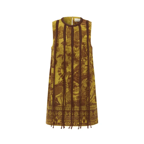 Alemais Charley Mini Dress  Sustainable Dresses with Alemais print -  Luxury Handbags Australian Designer