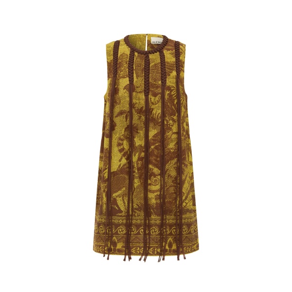 Alemais Charley Mini Dress  Sustainable Dresses with Alemais print -  Luxury Handbags Australian Designer