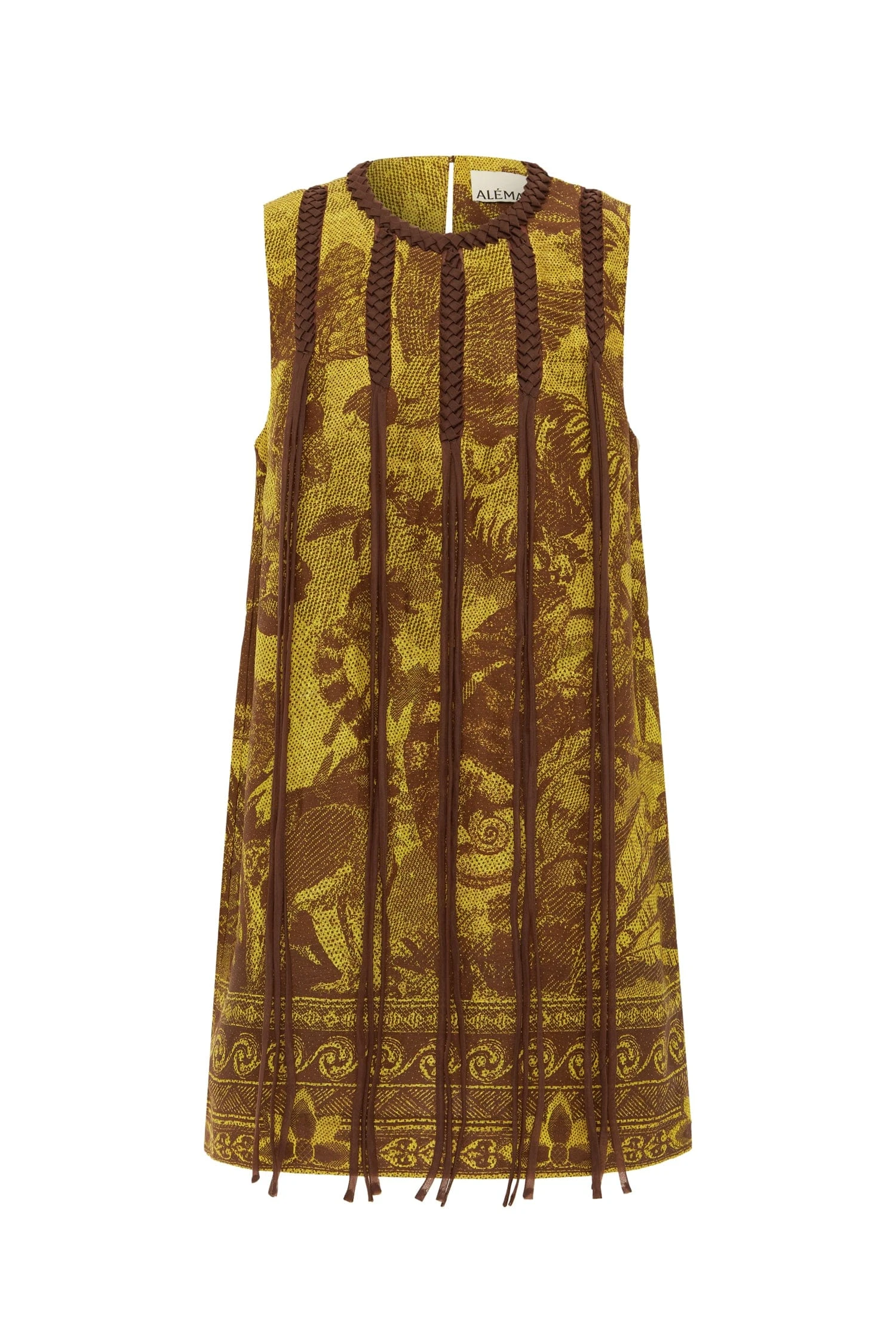 Charley Mini Dress by Alemais - Dresses Alemais Charley Mini Dress Sustainable Dresses with Alemais print - Luxury Handbags Australian Designer