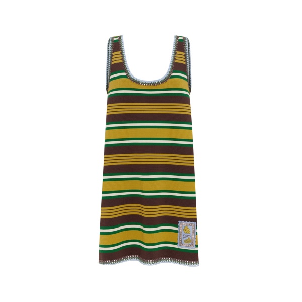Alemais Clover Knit Mini Dress  Sustainable Dresses with Alemais print -  Luxury Handbags Australian Designer