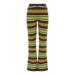 Alemais Clover Knit Pant  Sustainable Pants with Alemais print -  Luxury Handbags Australian Designer
