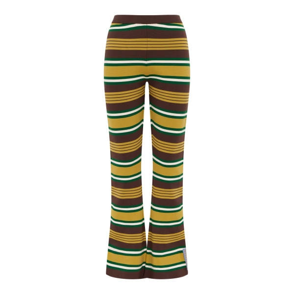 Alemais Clover Knit Pant  Sustainable Pants with Alemais print -  Luxury Handbags Australian Designer