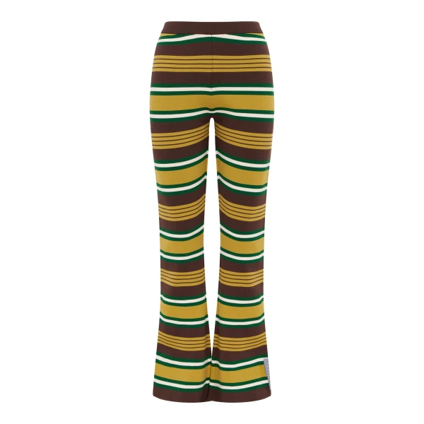 Alemais Clover Knit Pant  Sustainable Pants with Alemais print -  Luxury Handbags Australian Designer