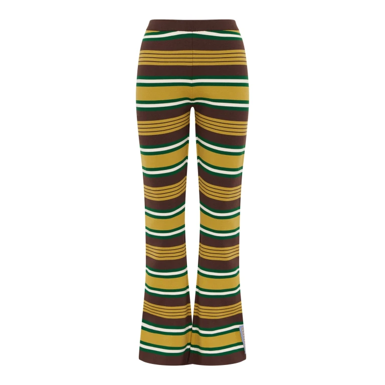 Alemais Clover Knit Pant  Sustainable Pants with Alemais print -  Luxury Handbags Australian Designer