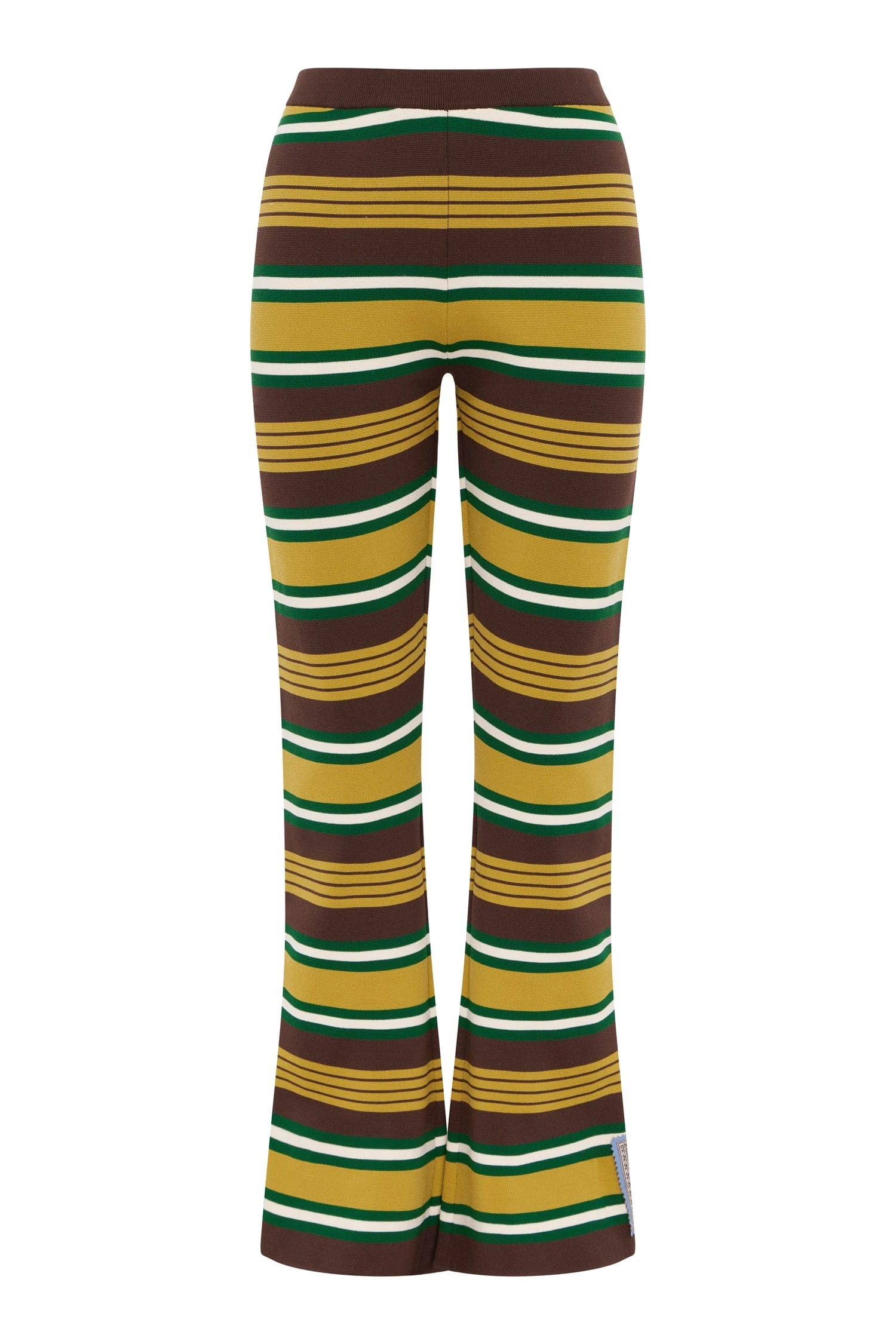 Clover Knit Pant by Alemais - Pants Alemais Clover Knit Pant Sustainable Pants with Alemais print - Luxury Handbags Australian Designer
