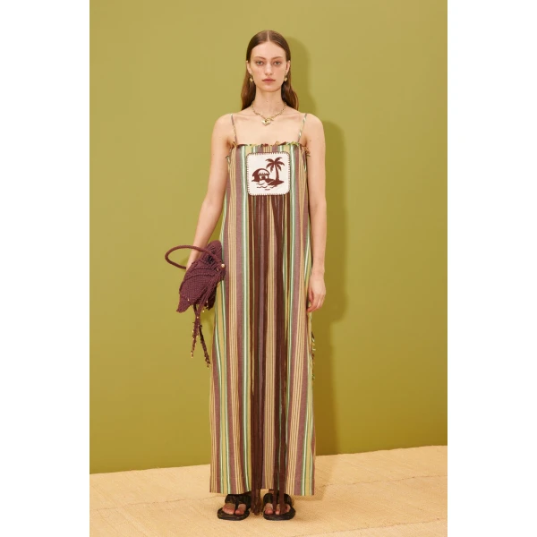 Alemais Clover Midi Dress  Sustainable Dresses with Alemais print -  Luxury Handbags Australian Designer