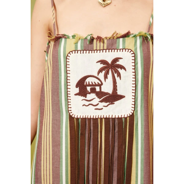Alemais Clover Midi Dress  Sustainable Dresses with Alemais print -  Luxury Handbags Australian Designer