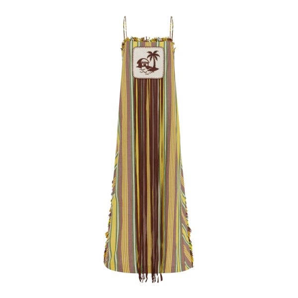 Alemais Clover Midi Dress  Sustainable Dresses with Alemais print -  Luxury Handbags Australian Designer