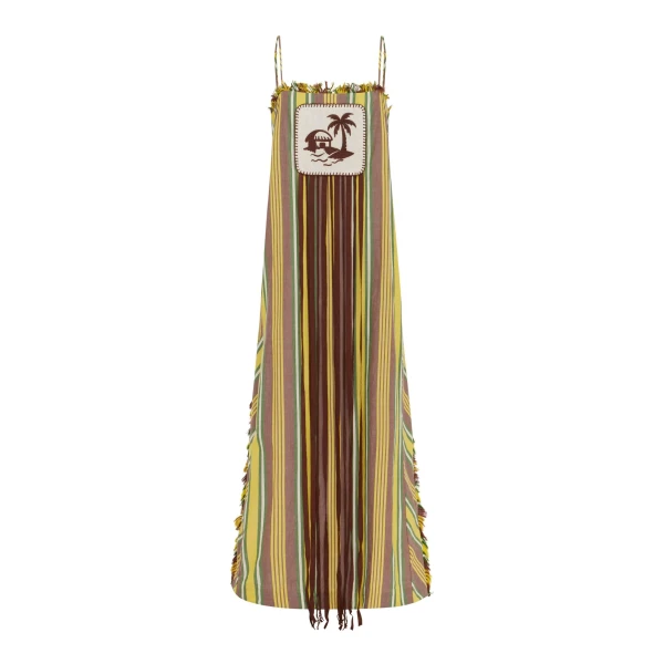 Alemais Clover Midi Dress  Sustainable Dresses with Alemais print -  Luxury Handbags Australian Designer