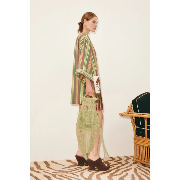 Alemais Clover Mini Dress  Sustainable Dresses with Alemais print -  Luxury Handbags Australian Designer