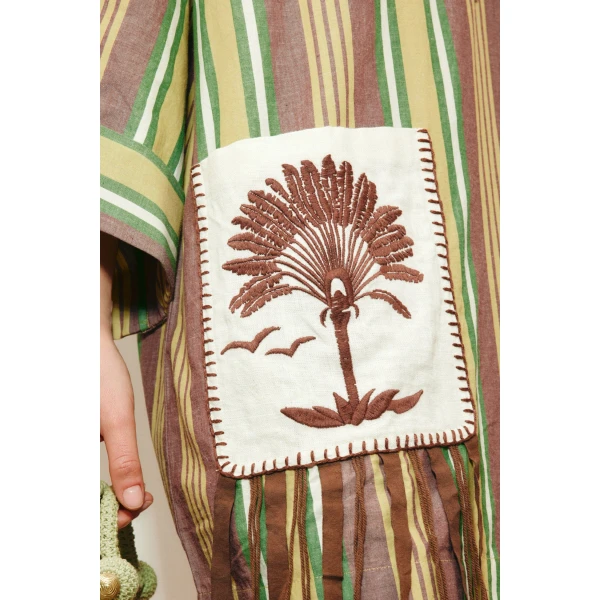 Alemais Clover Mini Dress  Sustainable Dresses with Alemais print -  Luxury Handbags Australian Designer