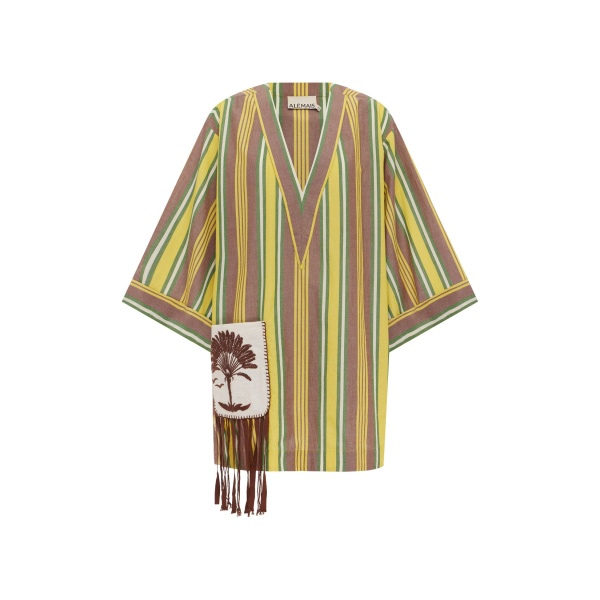 Alemais Clover Mini Dress  Sustainable Dresses with Alemais print -  Luxury Handbags Australian Designer