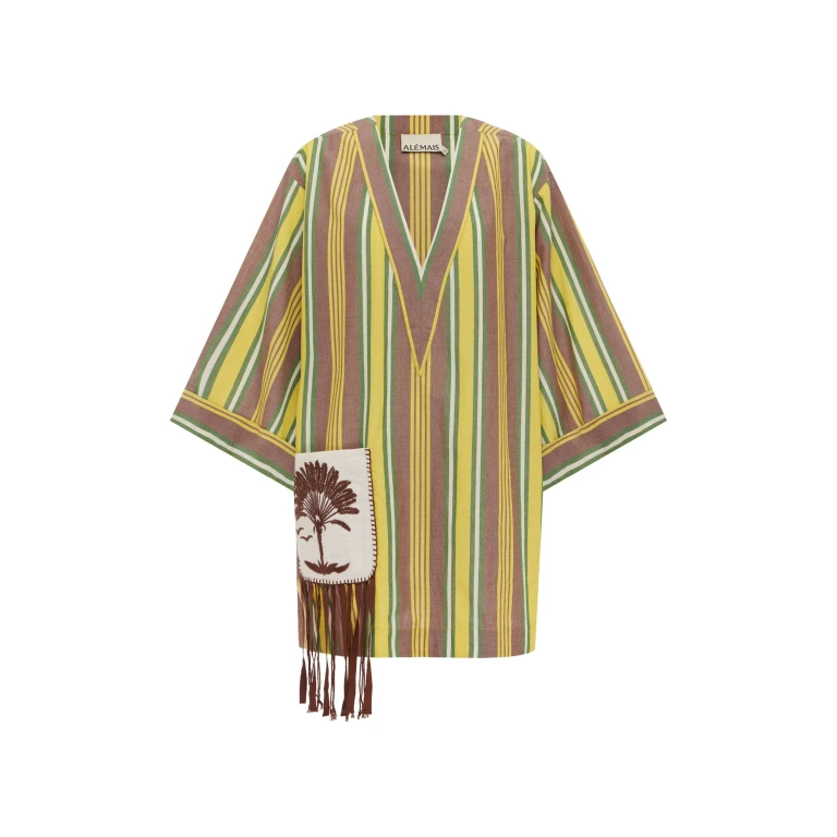Alemais Clover Mini Dress  Sustainable Dresses with Alemais print -  Luxury Handbags Australian Designer