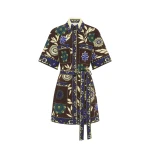 Alemais Jasper Mini Dress  Sustainable Dresses with Alemais print -  Luxury Handbags Australian Designer