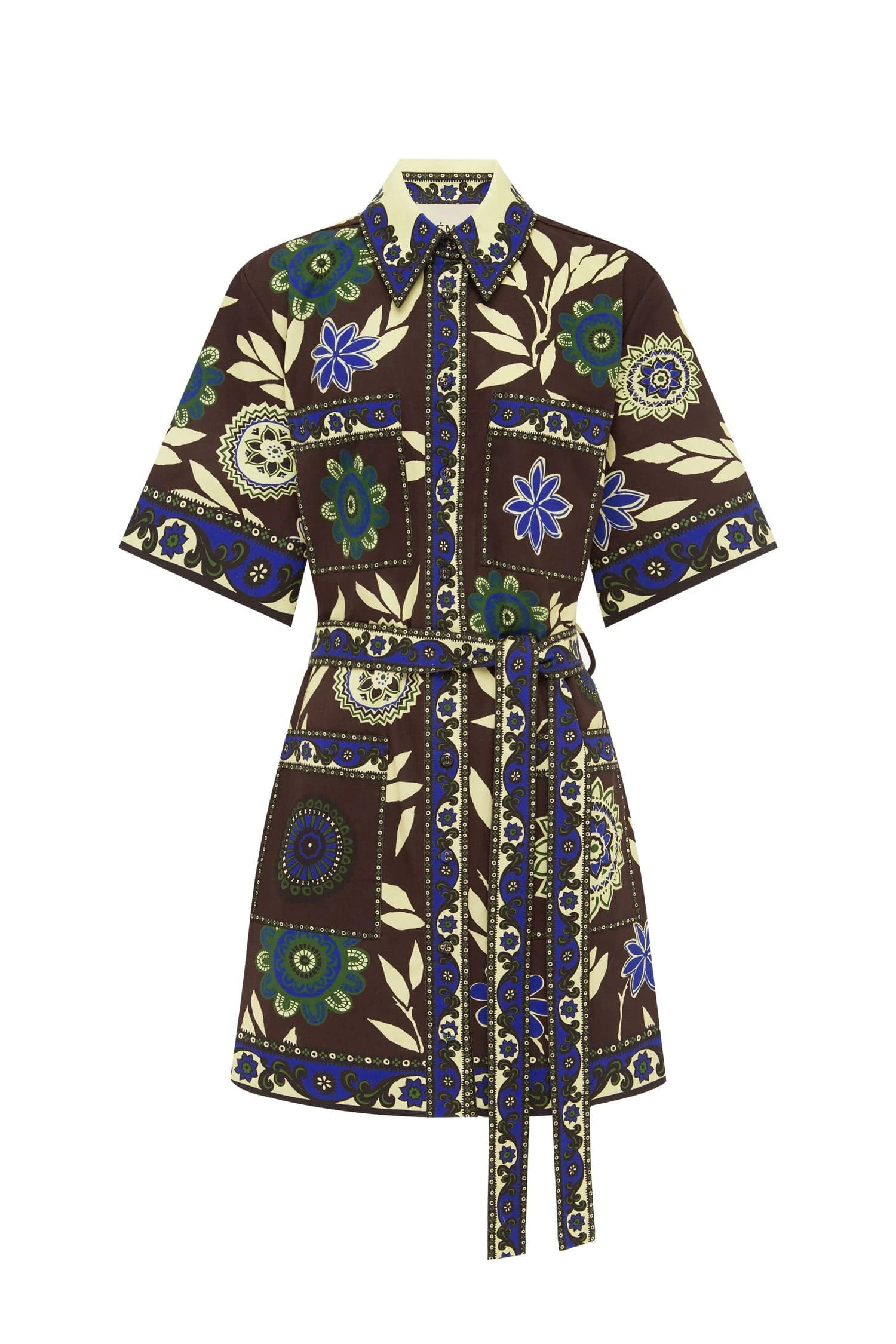 Jasper Mini Dress by Alemais - Dresses Alemais Jasper Mini Dress Sustainable Dresses with Alemais print - Luxury Handbags Australian Designer