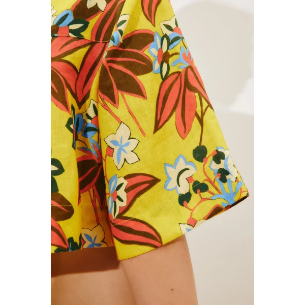 Alemais Leo Shirt  Sustainable Tops with Alemais print -  Luxury Handbags Australian Designer