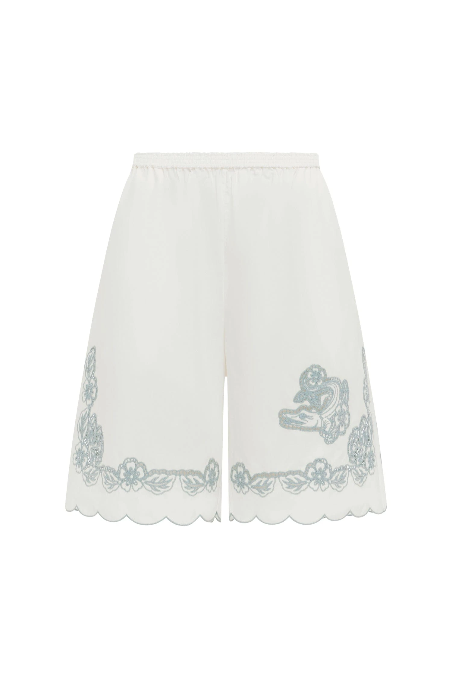 Louie Embroidered Short by Alemais - Shorts Alemais Louie Embroidered Short Sustainable Shorts with Alemais print - Luxury Handbags Australian Designer