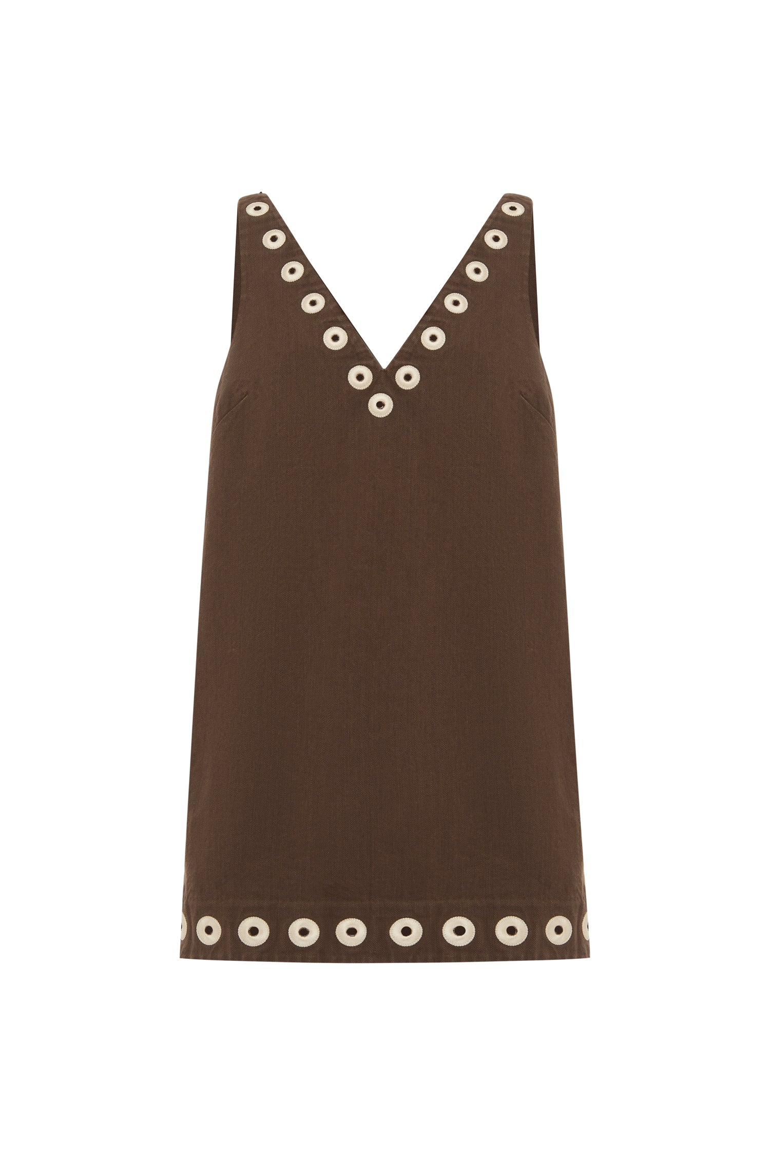 Alemais Tobe Denim Mini Dress  Sustainable Dresses with Alemais print -  Luxury Handbags Australian Designer