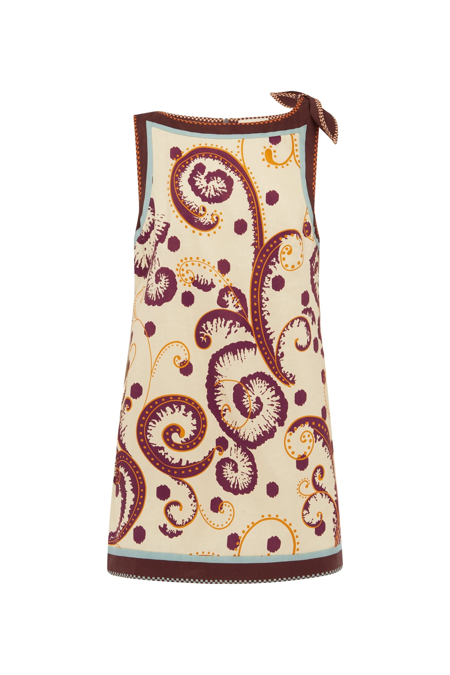 Alemais Wilson Mini Dress  Sustainable Dresses with Alemais print -  Luxury Handbags Australian Designer