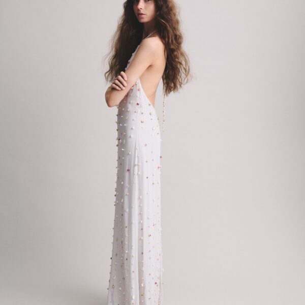 Bernadette Long Dress Francine, view 3