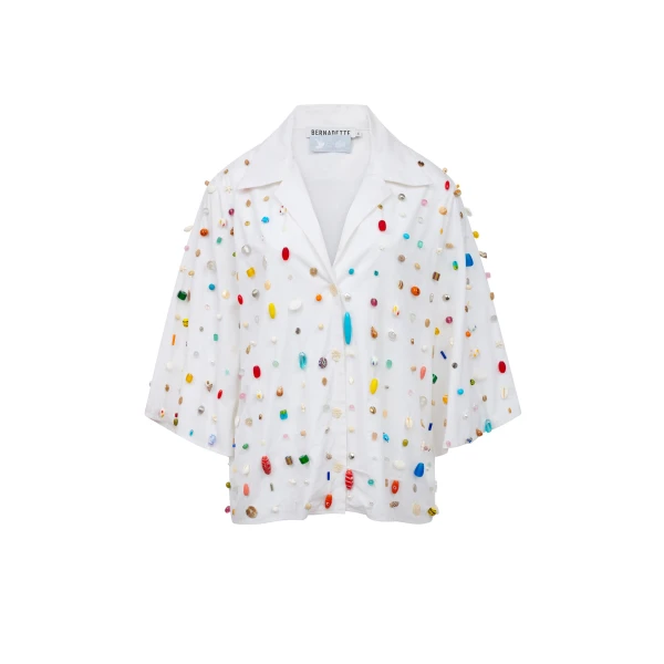 Bernadette Shirt Petit Embroidered