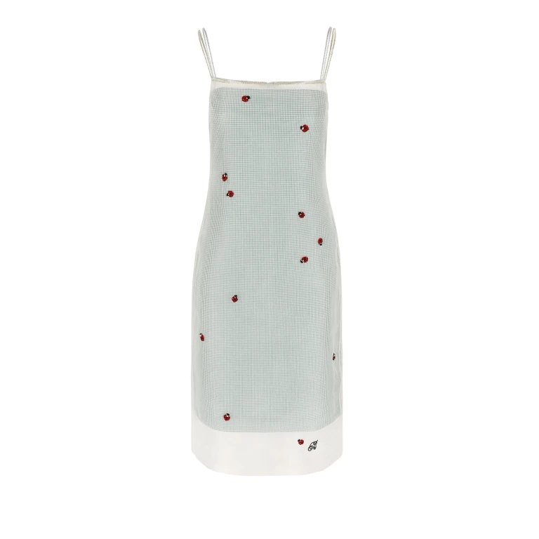 Bernadette Slip Dress Rachel Embroidered
