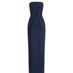 Oscar de la Renta Bow-Detailed Column Gown - Dresses - American Luxury Evening Wear at Luxury Shoes 