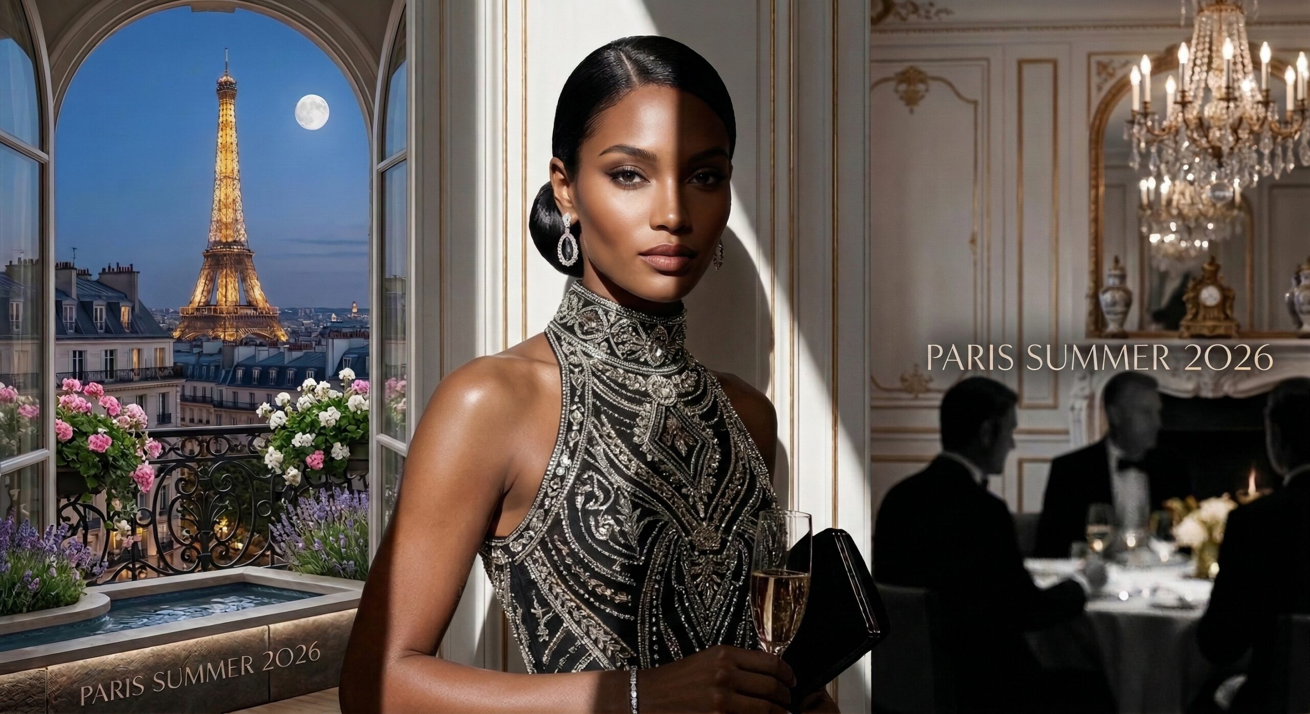 Cocktail gala gown in Paris Summer 2026