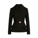 Oscar de la Renta Cyclamen Belt Tweed Jacket - Jackets - American Luxury Evening Wear at Luxury Shoes 