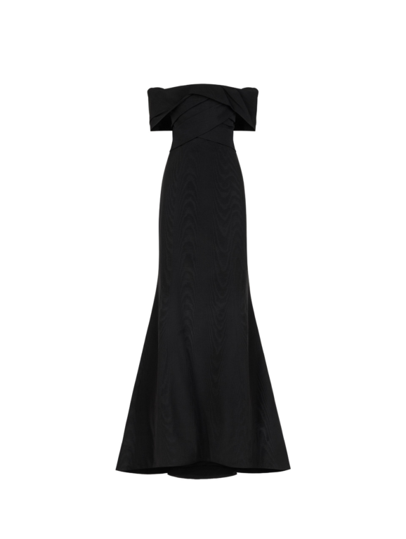 Oscar de la Renta Drape-Detailed Trumpet Gown - Dresses - American Luxury Evening Wear at Luxury Shoes 